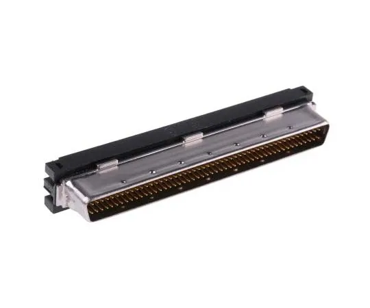 63-7749-74　TE Connectivity Male 100 Pin Right Angle Cable Mount SCSI Connector 1.27mm Pitch, IDC　5749111-8