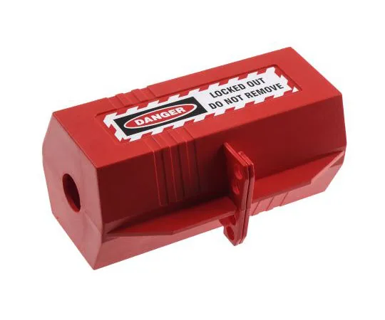 63-8024-68　4 Lock Polystyrene Plug Lockout　818-8057