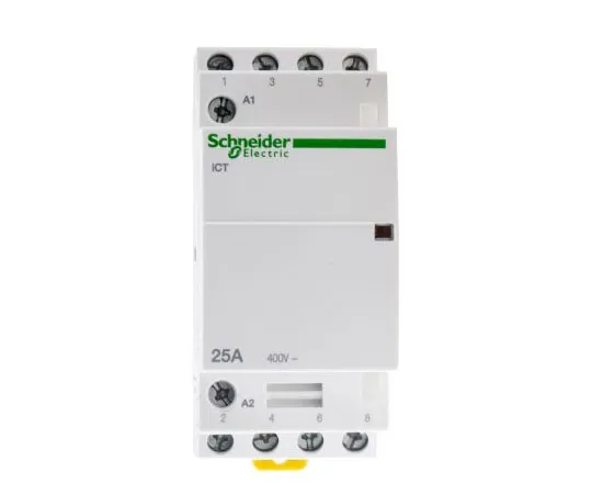 63-7988-90　Schneider Electric 4 Pole Contactor, 25 A, 24 V ac Coil, Acti 9, 4NO　A9C20134