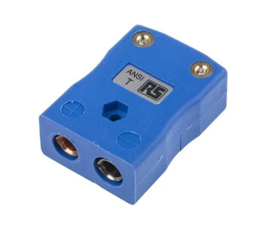63-7954-77　RS PRO ANSI Standard In-Line Socket Connector for *** with Type T Thermocouple Type T, Standard　769-1325