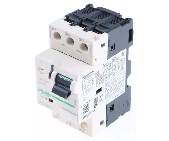 63-7790-91　Schneider Electric TeSys 690 V Motor Protection Circuit Breaker, 3P Channels, 1.6 → 2.5 A　GV2RT07
