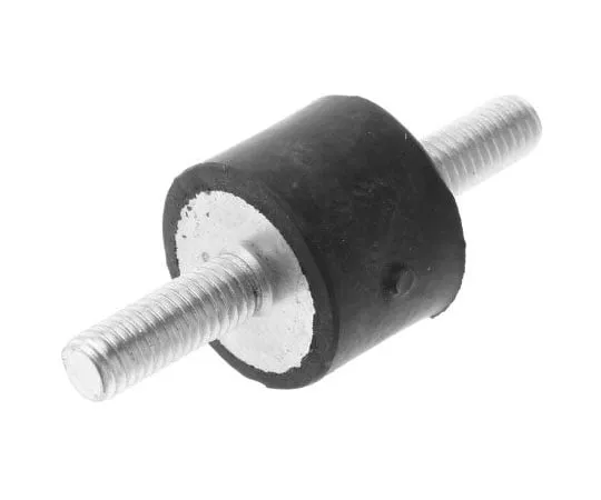 63-7967-05　FIBET 2015VV18-60 51mm Shock Mount M6 20mm Diameter 14.2daN Compression Load 3mm, Male to Male Natural Rubber　2015VV18-60