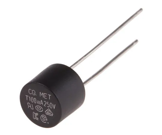 63-7952-73　RS PRO 100mA Radial Non-Resettable Wire Ended F***, 250V　767-5169