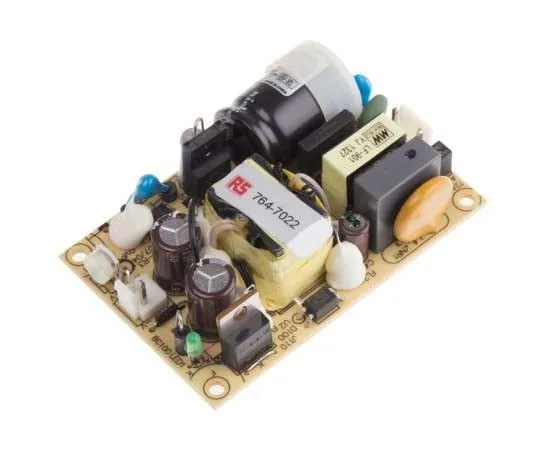 63-7819-26　Mean Well 36W 1 Output Embedded Switch Mode Power Supply SMPS, 1.5A, 24V dc Open Frame　EPS-35-24