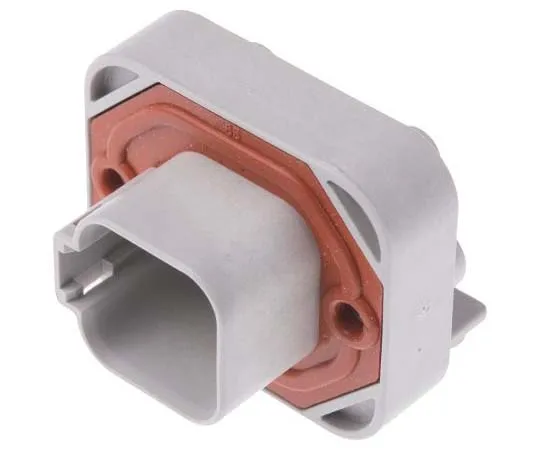 63-7762-30　Deutsch DT13, 6 Way, 2 Row, Right Angle PCB Header　DT13-6P