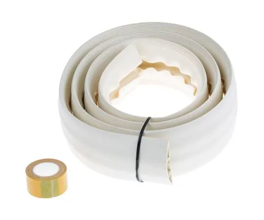 63-8046-97　RS PRO Cable Cover, 19mm (Inside dia.), 66 mm x 1.83m, White　865-9524
