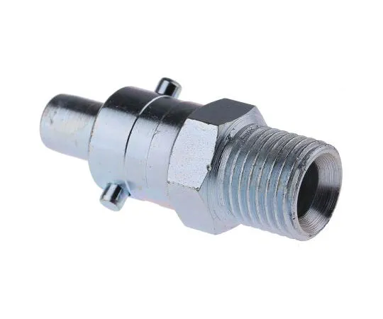 63-7966-70　RS PRO Pneumatic Quick Connect Coupling Steel 1/4 in Threaded　776-8343