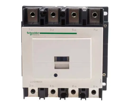 63-7791-13　Schneider Electric 4 Pole Contactor, 115 A, 24 V dc Coil, TeSys D, 4NO　LC1D1150046BD
