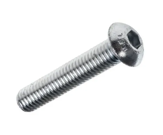 63-8028-31　RS PRO M8 x 40mm Hex Socket Button Screw Bright Zinc Plated Steel　822-9202