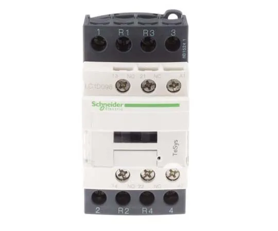 63-7791-02　Schneider Electric 4 Pole Contactor, 9 A, 230 V ac Coil, TeSys D, 2NO/2NC　LC1D098M7
