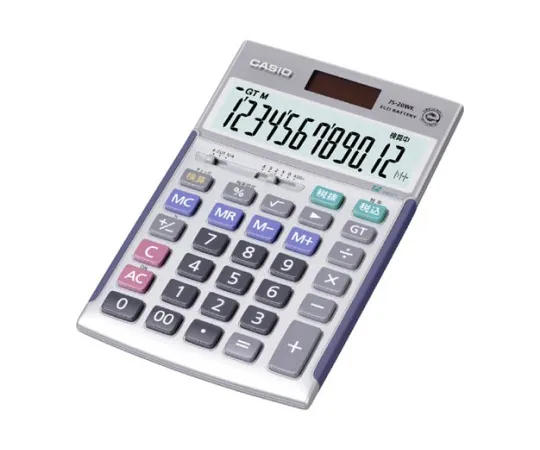62-1061-83　［Discontinued］CASIO Full-Scale Business-Oriented Recalculation Type Calculator Just Type　JS-20WK-N
