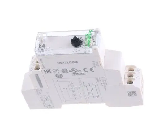 63-7988-43　Schneider Electric OFF Delay Single Timer Relay, Screw, 0.1 s → 100 h, 24 → 240 V ac　RE17LCBM