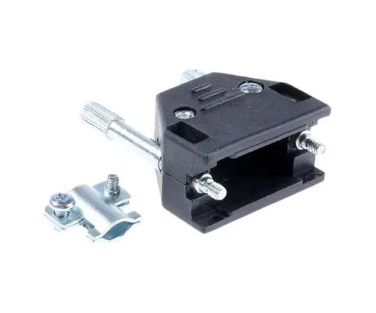 63-7755-76　MH Connectors MHED Series ABS D-sub Connector Backshell, 9 Way, Strain Relief　2801-0102-01