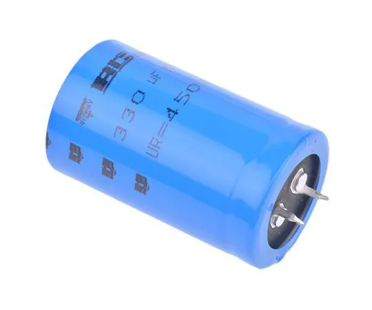 63-8054-22　Vishay 330μF 450V dc Aluminium Electrolytic Capacitor, Through Hole 30 (Dia.) x 52mm +85°C 30mm 10mm　MAL215747331E3