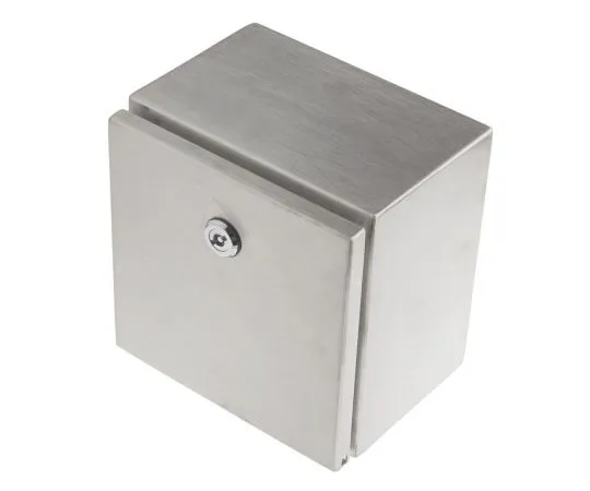 63-8039-61　RS PRO 304 Stainless Steel Wall Box, IP66, 200mm x 200 mm x 150 mm　842-8399