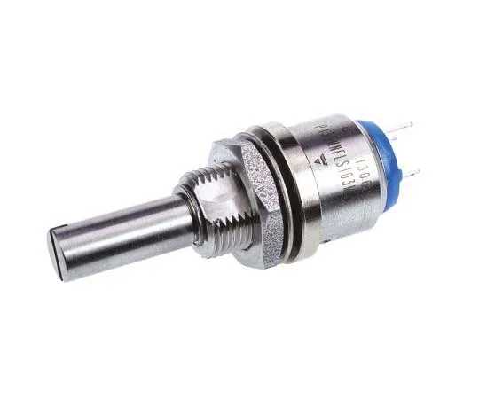 63-7803-38　Vishay 1 Gang Rotary Cermet Potentiometer with a 6 mm Dia. Shaft, 10kΩ, ±20%, 1.5W, Linear P13SMNFLS103MA　P13SMNFLS103MA