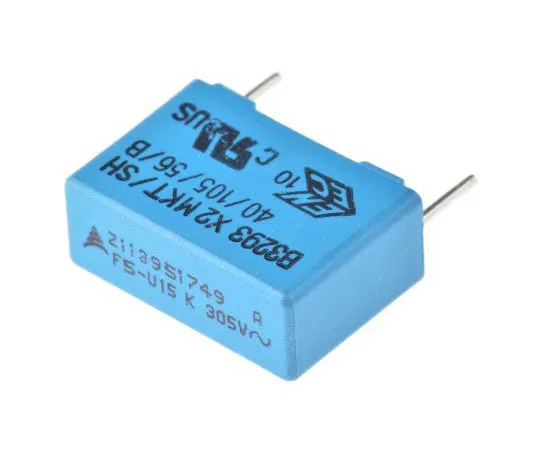 63-8050-96　Epcos 150nF Polyester Capacitor PET 305V ac ±10% B3293 Series　B32932A3154K000
