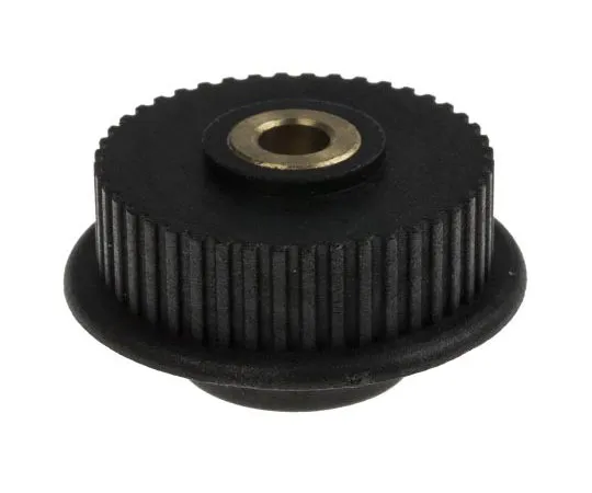 63-7967-80　Brass, Glass Filled PC Timing Belt Pulley, 6mm Belt Width x 2.032mm Pitch, 44 Tooth, Maximum Bore Dia. 5mm　778-4730