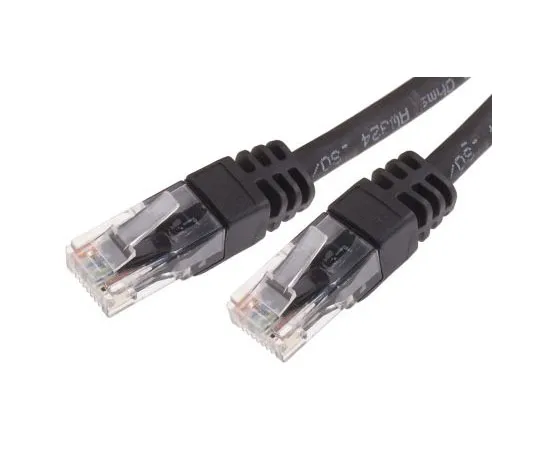 63-7989-41　RS Pro Black Cat6 Cable UTP LSZH Male RJ45/Male RJ45, 25m　791-7078