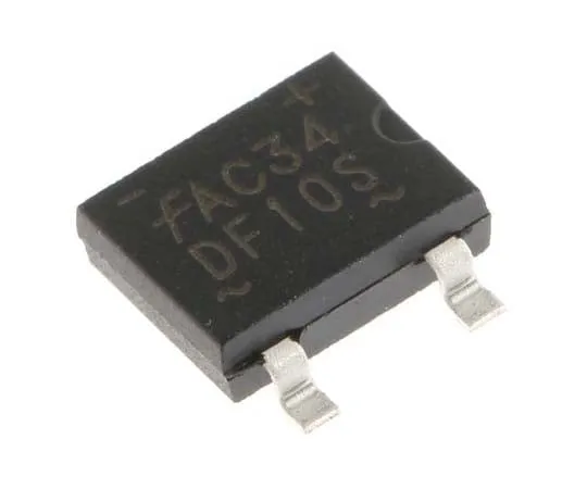 63-7812-29　ON Semiconductor DF04S, Bridge Rectifier, 1.5A 400V, 4-Pin SDIP　DF04S