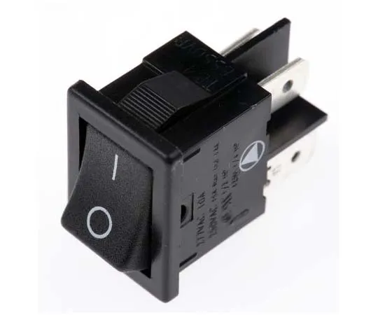 63-7798-13　Arcolectric Double Pole Single Throw (DPST), Latching Rocker Switch　H8550VBACAB