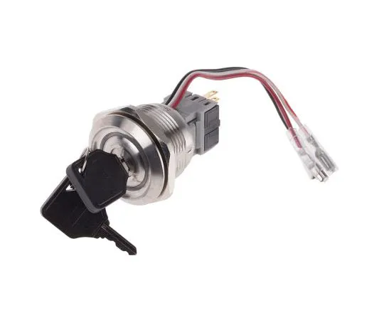 63-8053-73　IP40 Key Switch, Single Pole Double Throw (SPDT), 5 A 2-Way, -20 → +55°C　877-1909
