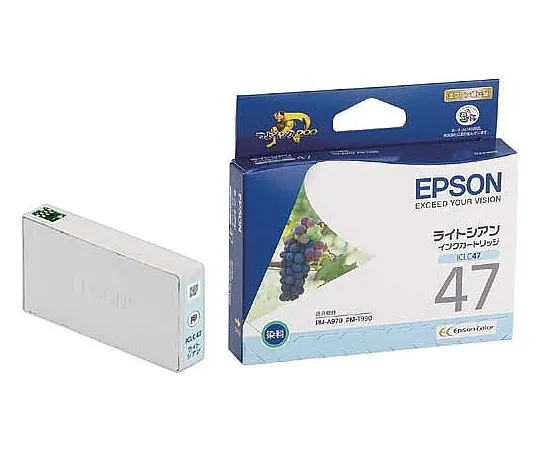 61-0512-74　［Discontinued］Epson Genuine Ink Cartridge (Light Cyan)　ICLC47