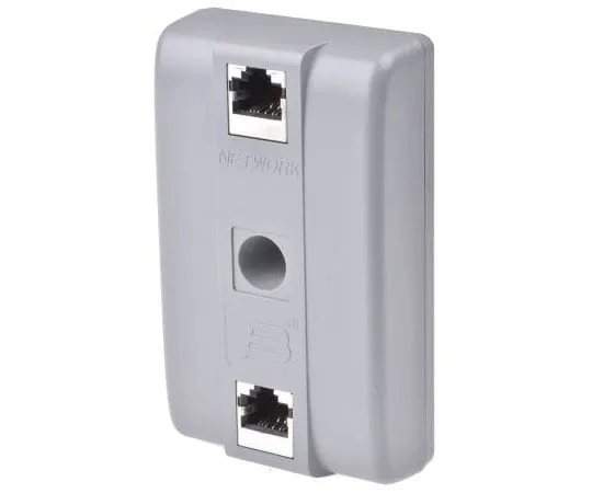 63-7975-29　Bourns 1500 Series 360 V dc Maximum Voltage Rating 3kA Maximum Surge Current Isolated Ethernet Protector, Wall Mount　1500-1S