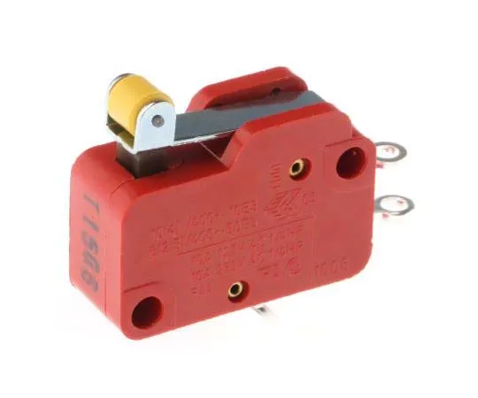 63-7786-26　SPDT Roller Lever Microswitch, 10 A @ 250 V ac　1006.0701-02