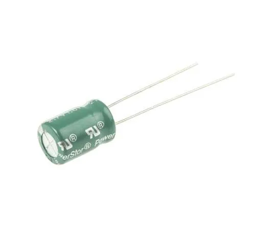 63-7817-21　Cooper Bussmann 1F Supercapacitor EDLC -10 → +30% Tolerance Supercap HV Series 2.7V dc Through Hole　HV0810-2R7105-R