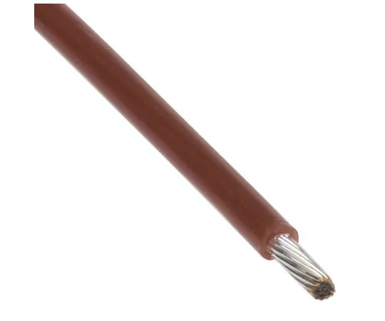 63-8038-32　RS PRO Harsh Environment Wire 0.6 mm² CSA, Brown 100m Reel　841-7465