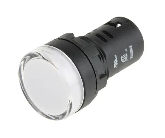 63-7989-73　RS PRO White LED Indicator, 22mm Cutout, IP65, 12 V ac/dc　791-8579