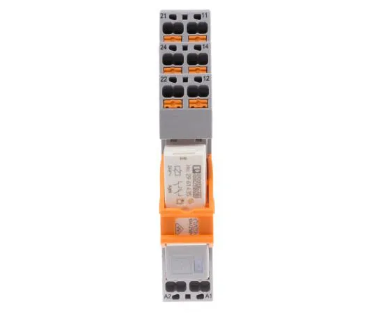 63-7991-77　Phoenix ContactRIF-1-RPT-LV-24AC/2X21 DPDT Non-Latching Relay DIN Rail, 24V ac Coil, 12A　2903333