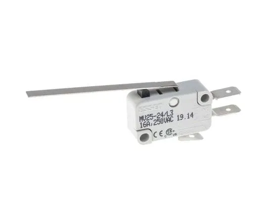 63-8003-99　SPDT Long Straight Lever Microswitch, 16 A @ 250 V ac　804-6256