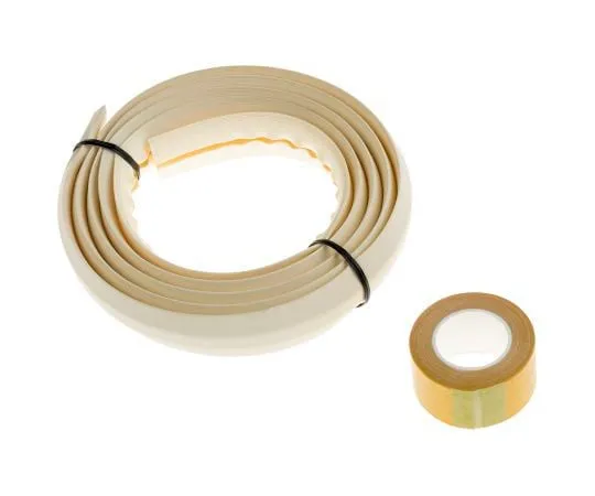 63-8046-90　RS PRO Cable Cover, 7.4mm (Inside dia.), 25.4 mm x 1.83m, White　865-9499