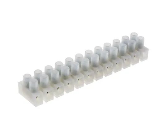 63-8037-68　RS Pro Non-F***d Terminal Block, 12 Way/Pole, Screw Terminals, 14 AWG Cable Mount, Polyamide, 450 V　840-7929