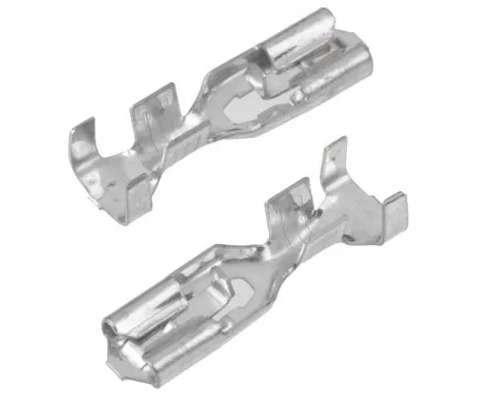 63-7756-59　TE Connectivity Positive Lock .187 Mk II Series Crimp Receptacle, 4.75 x 0.51mm, 0.8mm² to 2mm², 18AWG to 14AWG, Tin　170332-1