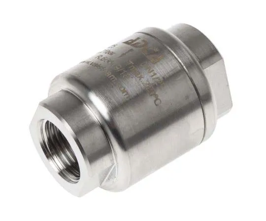 63-7758-95　RS PRO Stainless Steel Single Non Return Valve 1/2 in BSP　720-9279