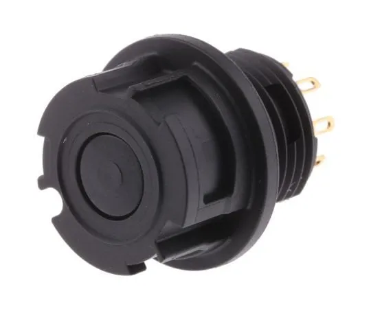 63-7999-22　Binder 770 Series Miniature Panel Mount Connector, 8 contacts Socket　09-0774-000-08