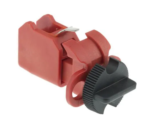 63-8014-03　1 Lock, 7mm Shackle Brass, Glass Fibre Reinforced Plastic, Stainless Steel Circuit Breaker Lockout　90854