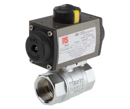 63-7811-42　RS Ball Pneumatic Valve, 1-1/4 in BSP　760-5582