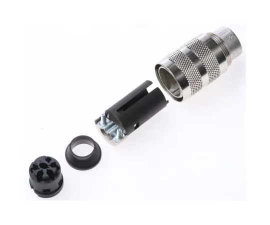 63-8009-12　Binder 581 Series M16 Cable Mount Connector, 6 contacts Plug　99-2021-702-06