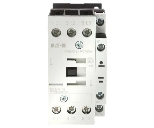 63-7789-47　Eaton 3 Pole Contactor, 17 A, 400 V ac Coil, xStart, 3NO, 7.5 kW　277038 & DILM17-01(400V50HZ,440V60HZ)