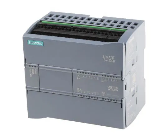 63-8045-61　Siemens S7-1200 PLC CPU, Ethernet Networking Profinet Interface, 75 kB Program Capacity, 14 (Digital Input, 2 switch as　6ES7214-1BG40-0XB0