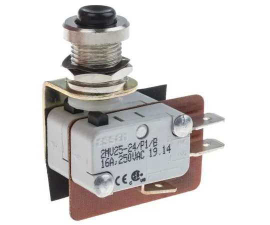63-8003-97　DP Button Microswitch, 16 A @ 250 V ac　804-6247