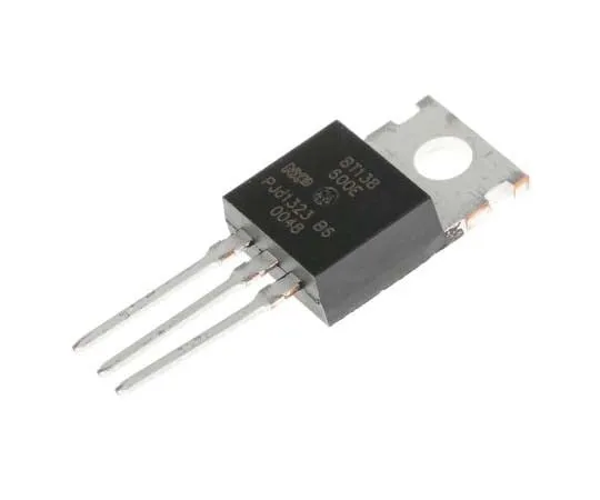 63-7766-31　BT138-600E,127 12A, 600V, TRIAC, Gate Trigger 1.5V 25mA, 3-pin, Through Hole, TO-220AB WeEn Semiconductors Co., Ltd　BT138-600E,127