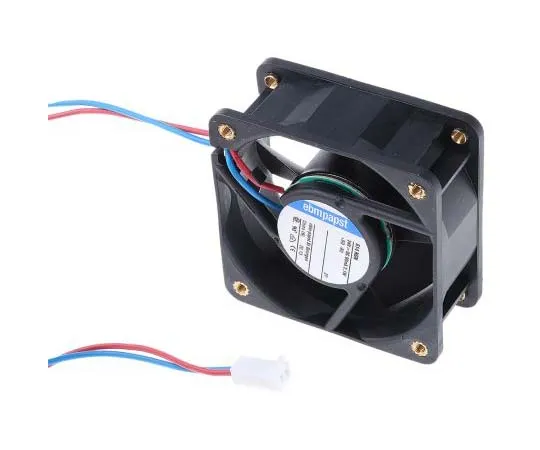 63-7792-95　ebm-papst 600N Series Axial Fan, 60 x 60 x 25mm, 41m³/h, 2.1W, 24 V dc　614NGN-RS0