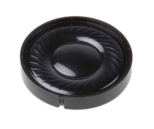 63-7959-18　RS PRO 8Ω 0.1W Miniature Speaker 29.7mm Dia. 29.7 x 5.8mm (LxWxD)　771-7008
