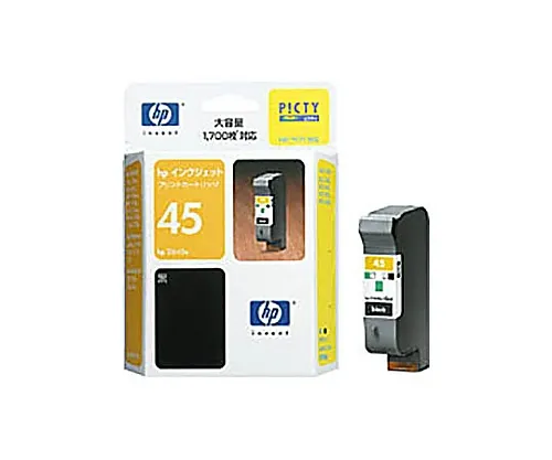 61-0517-12　［Discontinued］NEC/HP Correspondence Ink Cartridge 45 51645AA＃003 (Black)　51645AA#003