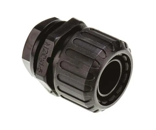 63-7770-11　Adaptaflex Straight Cable Conduit Fitting, Nylon 66 Black Black 20mm nominal size IP65 M20　7TCA296060R0116  XF20/M20/D